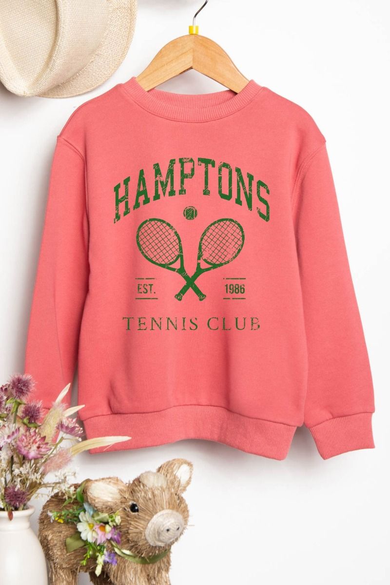 KIDS HAMPTONS TENNIS CLUB GRAPHIC SWEATSHIRTS