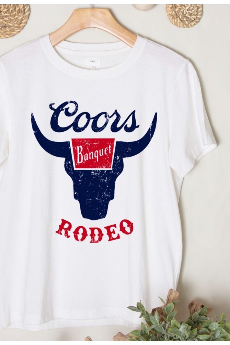 COORS RODEO GRAPHIC TEE
