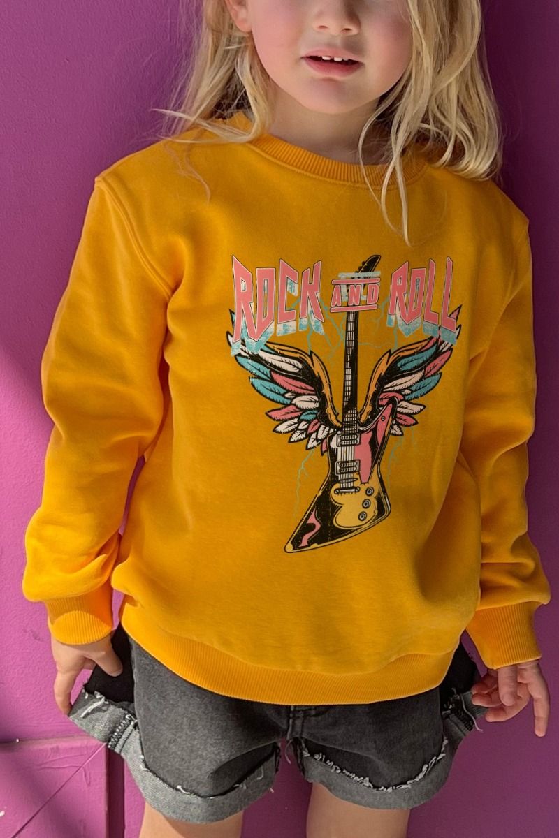 ROCK AND ROLL GRAPHIC SWEATSHIRTS