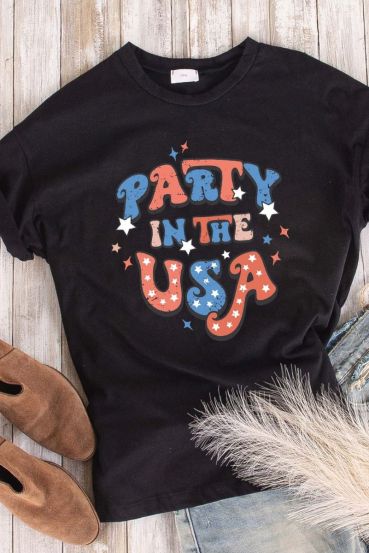 PARTY IN THE USA GRAPHIC TEES