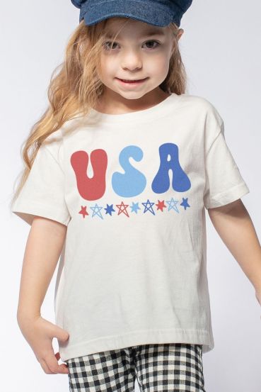 KIDS USA GRAPHIC TEES 