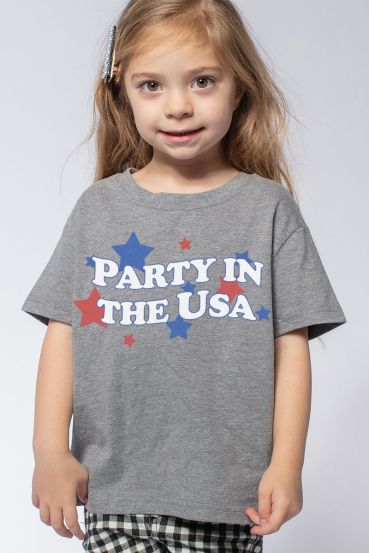 KIDS PARTY IN THE USA GRAPHIC TEES