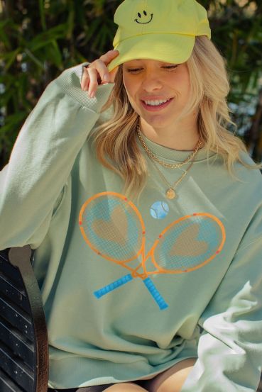 TENNIS GAME DAY GRAPHIC SWEATSHIRTS