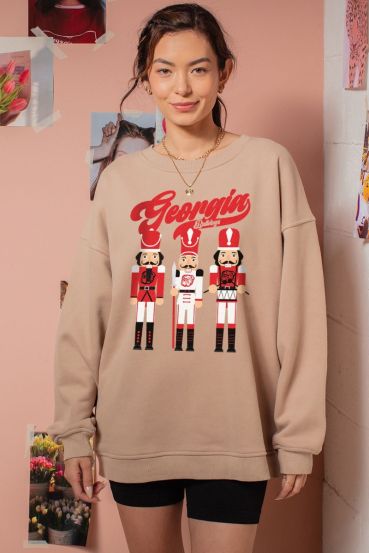 GEORGIA WASHED FLEECE OVERSIZED SWEATSHIRTS