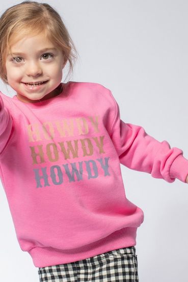 KIDS HOWDY GRAPHIC SWEATSHIRTS