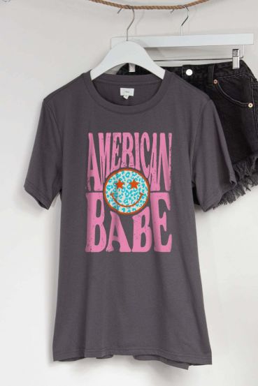 AMERICAN BABE GRAPHIC TEES