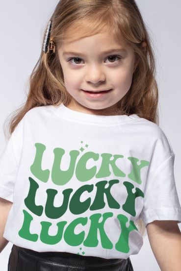 KIDS LUCKY GRAPHIC TEES