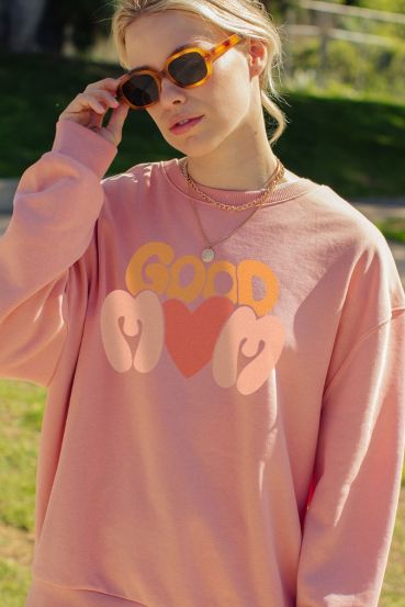 GOOD MOM GRAPHIC SWEATSHIRTS