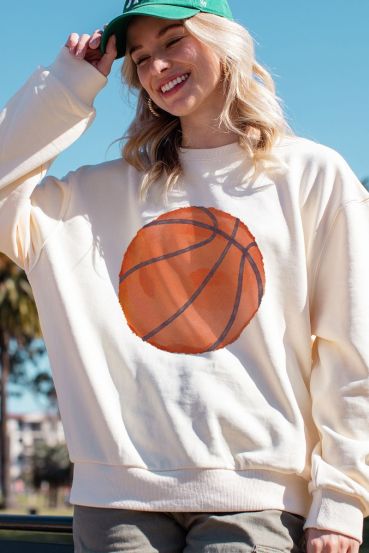 BASKETBALL GAME DAY GRAPHIC SWEATSHIRTS