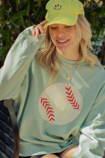 BASEBALL GAME DAY GRAPHIC SWEATSHIRTS